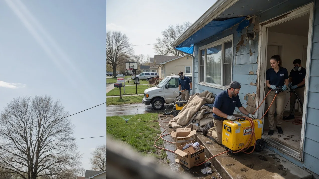 Basement Flood Cleanup in Albion, OK near me